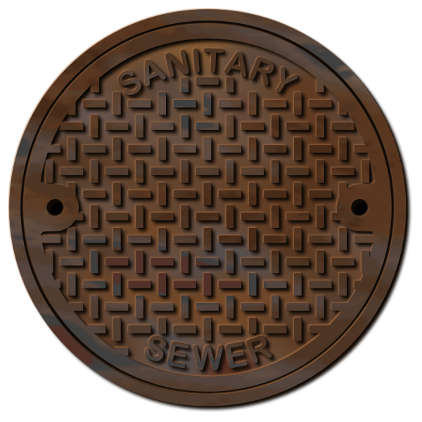SVG Sewer cover