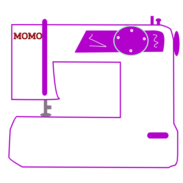 SVG Sewing machine
