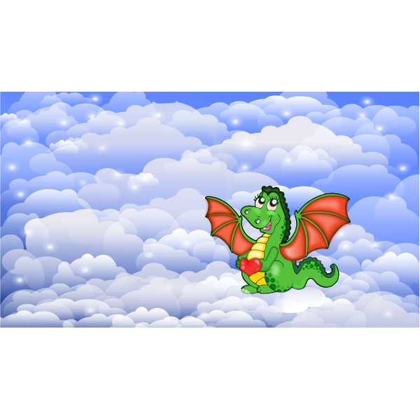 SVG Sexy Dragon Wallpaper