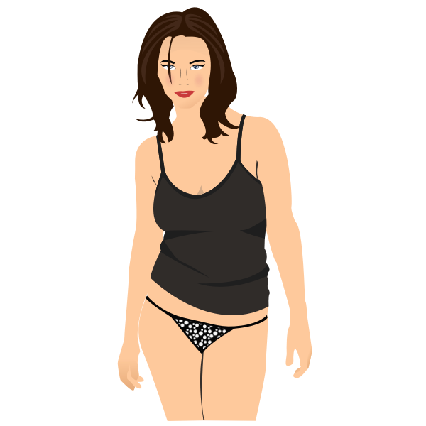 SVG sexy girl
