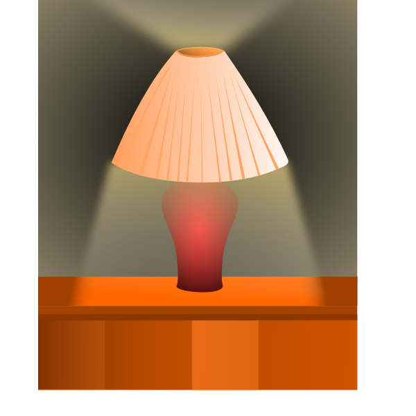 SVG Shaded lamp