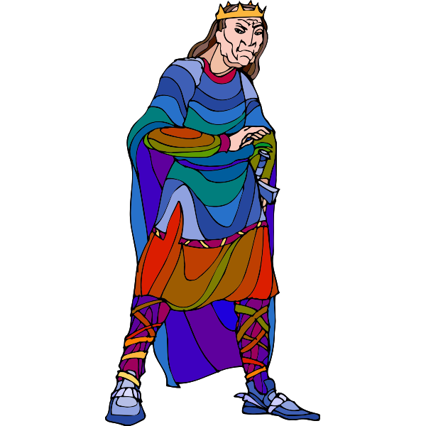 SVG Shakespeare039s old king