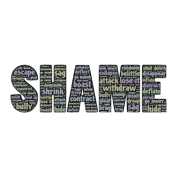 SVG Shame typography