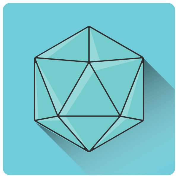 SVG Shape with twenty sides