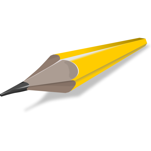 SVG Sharp pencil