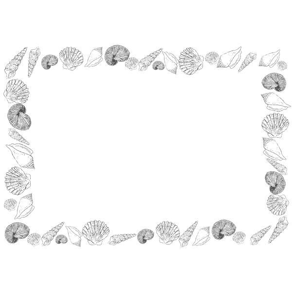 SVG Shell Frame - A4