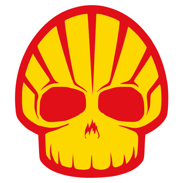 SVG Shell skull