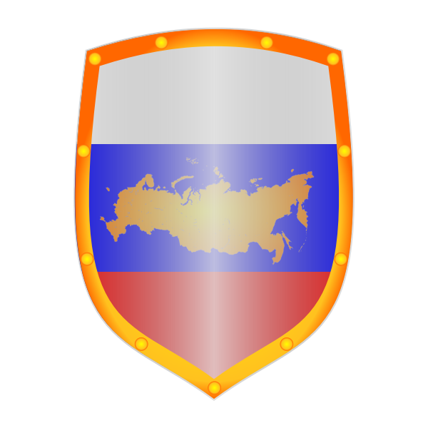 SVG Shield of Russia