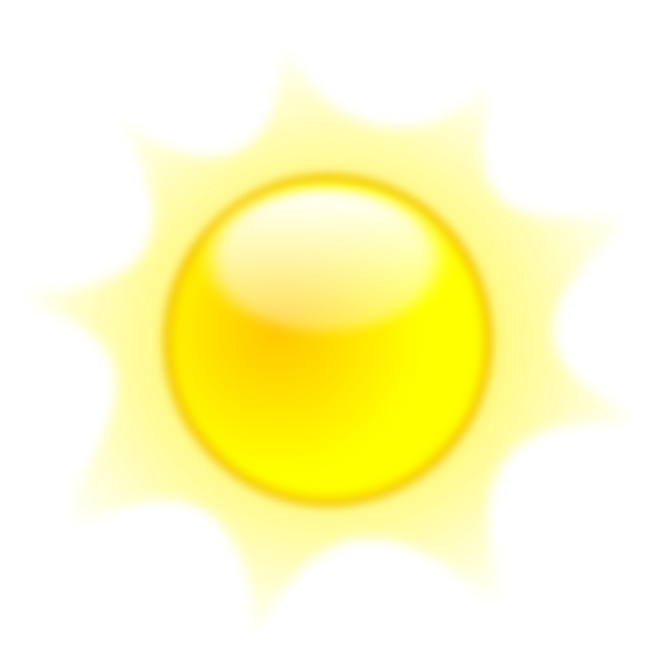 SVG Shining Sun