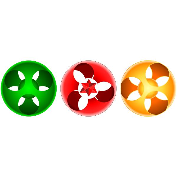 SVG Shiny Balls