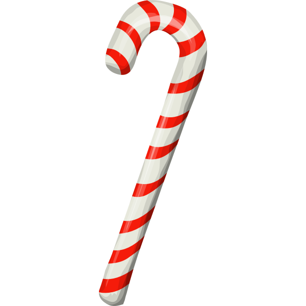 SVG Shiny Candy Cane
