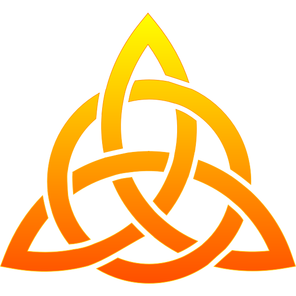 SVG Shiny Celtic knot vector image