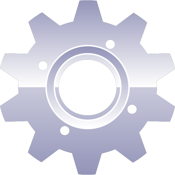 SVG Shiny gear