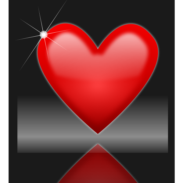 SVG Shiny heart