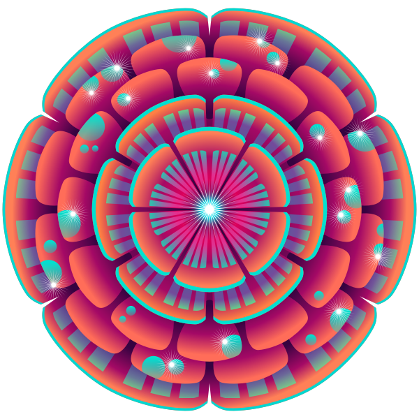 SVG Shiny ornament