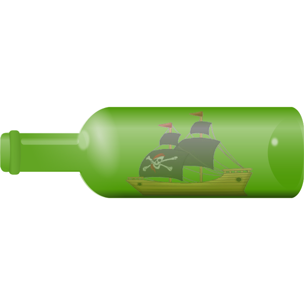 SVG Ship in bottle