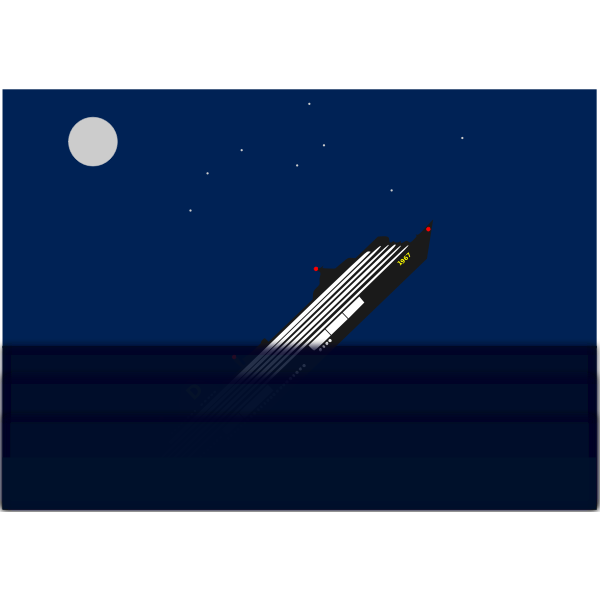 SVG Ship sinking