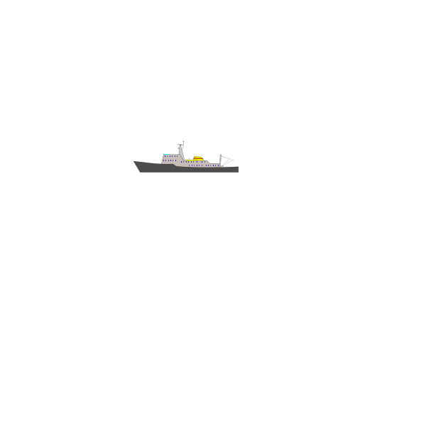 SVG ship small ice breaker