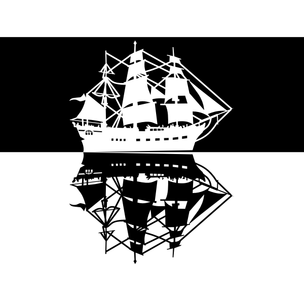 SVG Ship with shadow