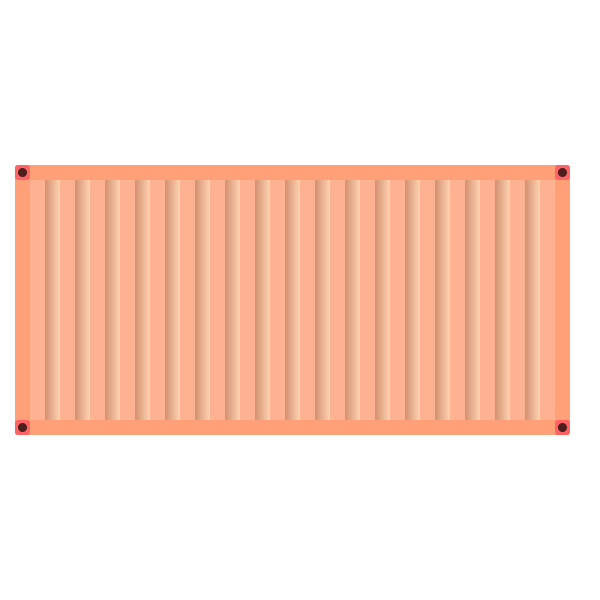 SVG Shipping container