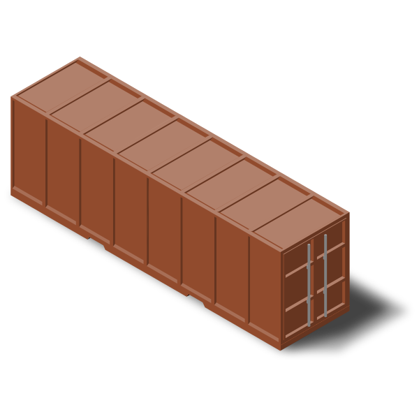 SVG Shipping container image