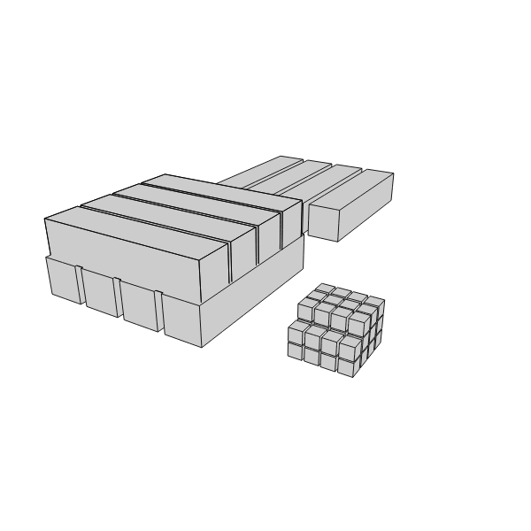 SVG Shipping containers