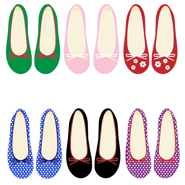 SVG Shoes for ballet dancers