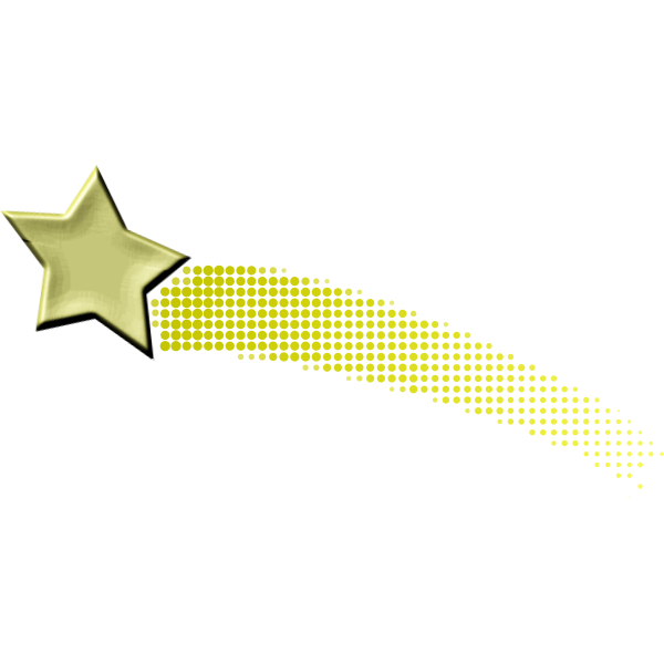 SVG Shooting star