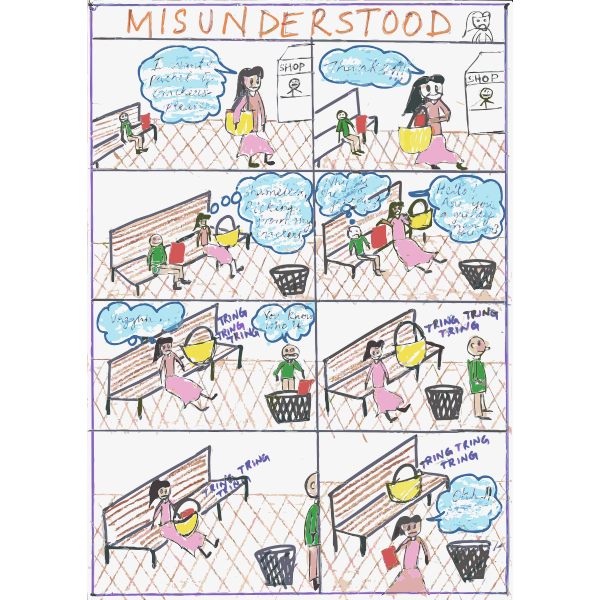 SVG Short comic