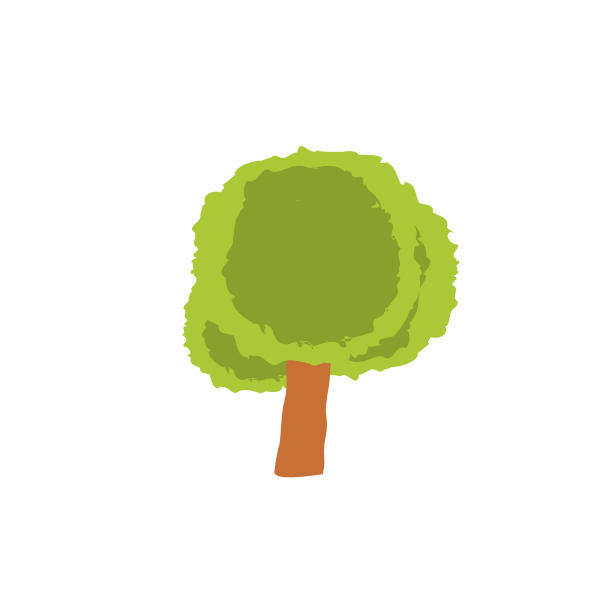 SVG Short tree image