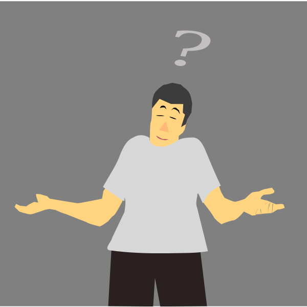 SVG Shrug gesture