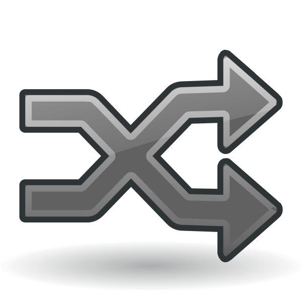 SVG Shuffle icon