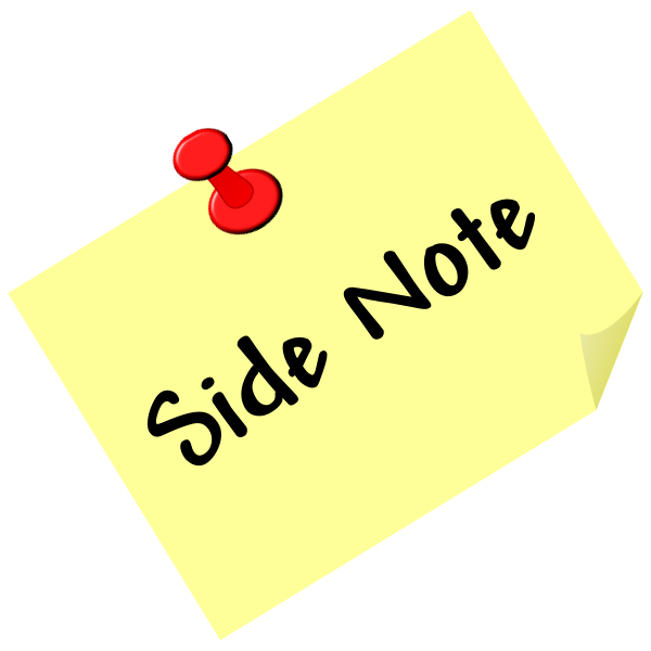 SVG Side note vector image