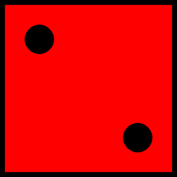 SVG Side of a dice