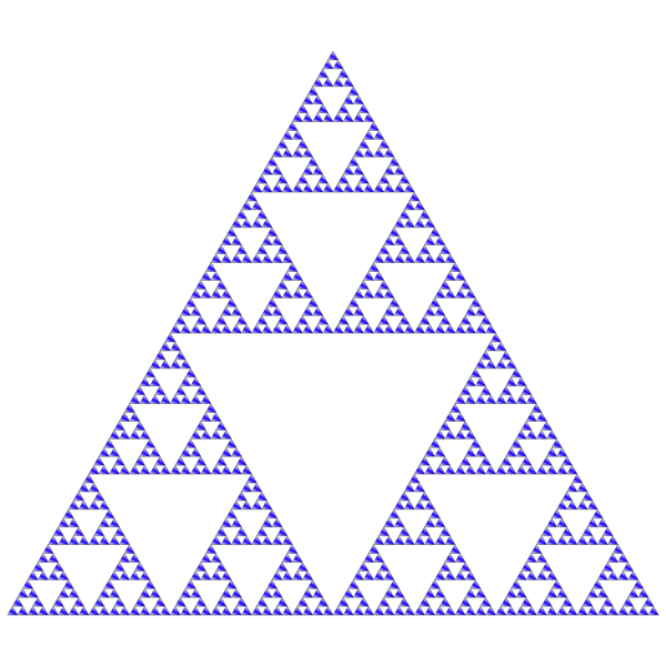 SVG Sierpinski Triangle Gasket Extra