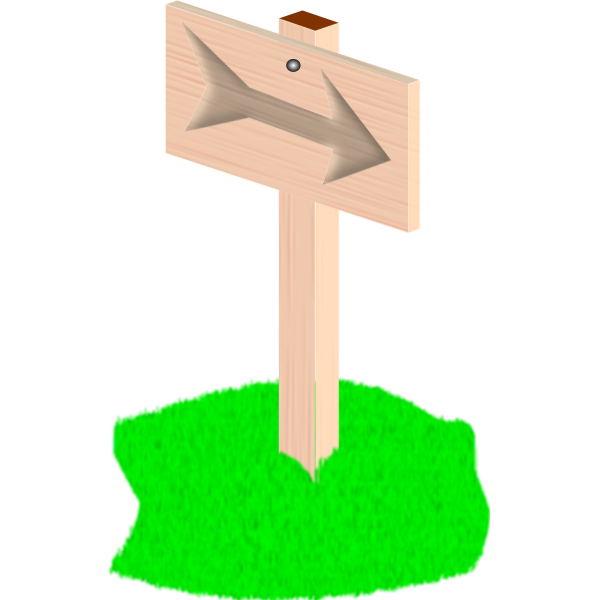 SVG SIGN POST
