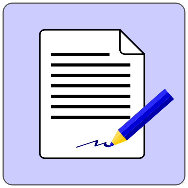 SVG Sign vector icon