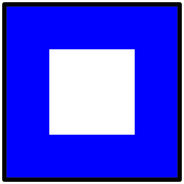 SVG Signal flag quotPapaquot vector