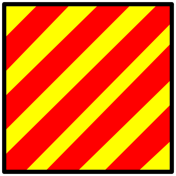 SVG Signal flag Yankee