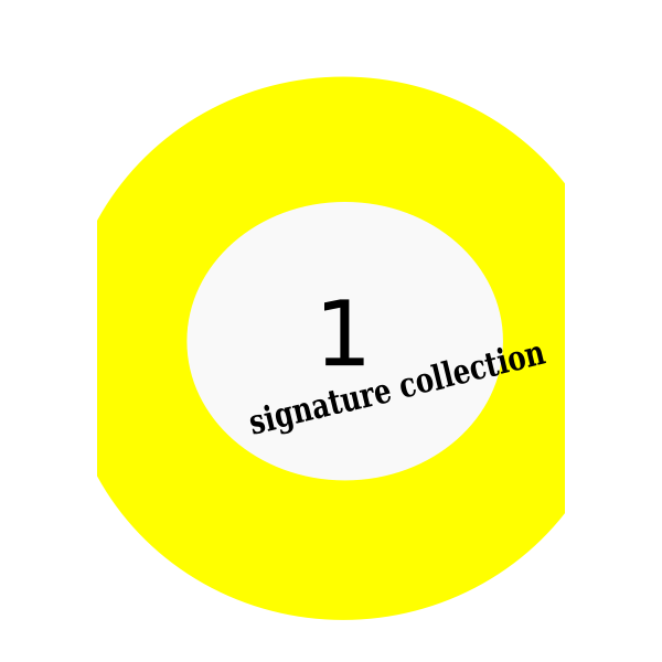 SVG signature one ball