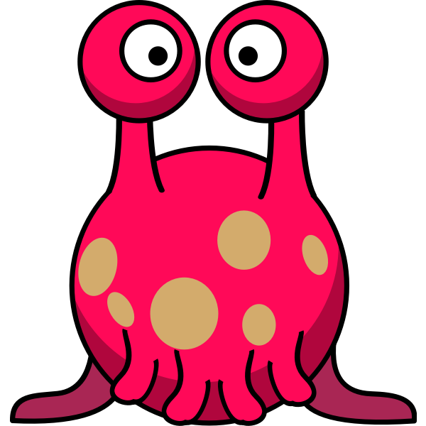 SVG Silly alien