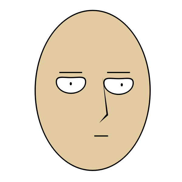 SVG Silly Face Portrait