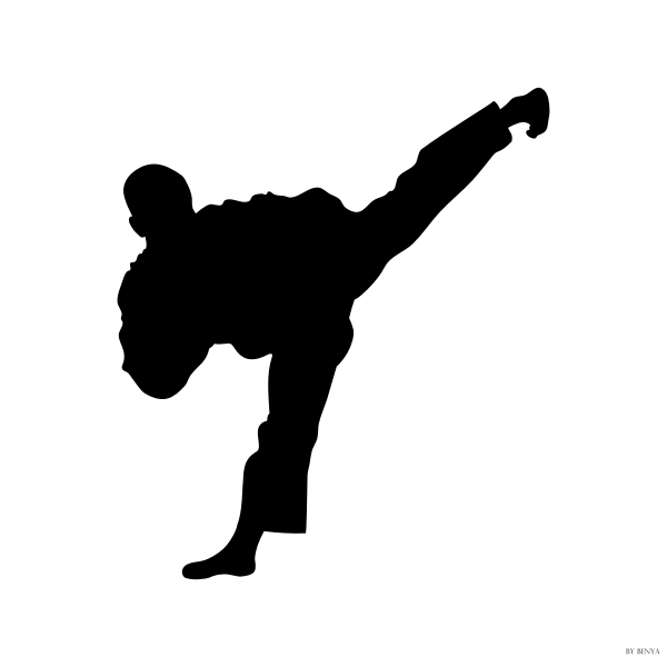 SVG Silueta Tae Kwon Do