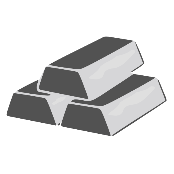 SVG silver bricks