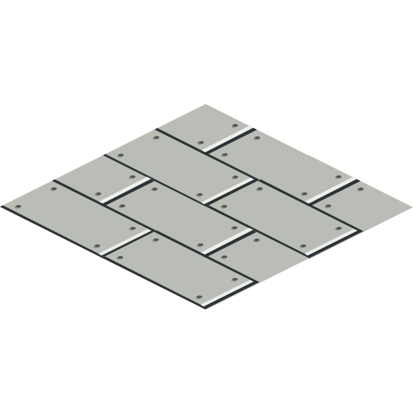 SVG Silver floor tiles pattern vector image