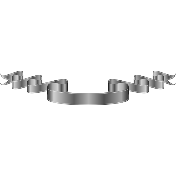 SVG Silver ribbon