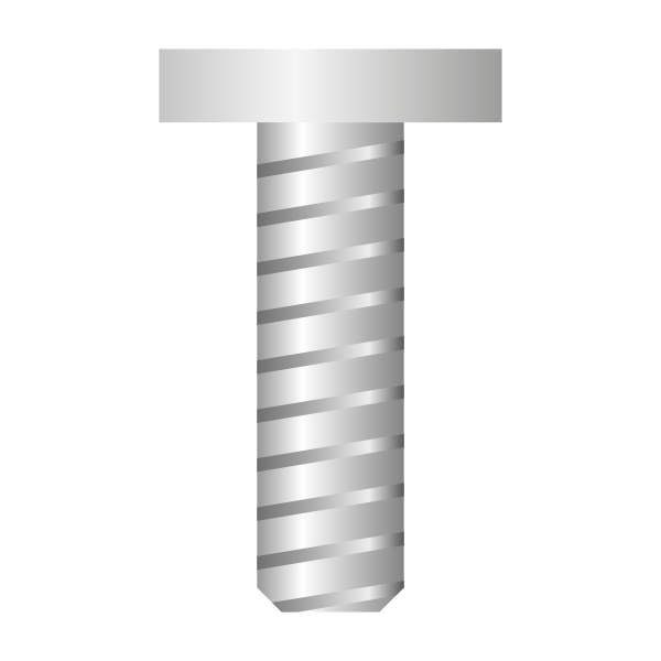 SVG Silver screw