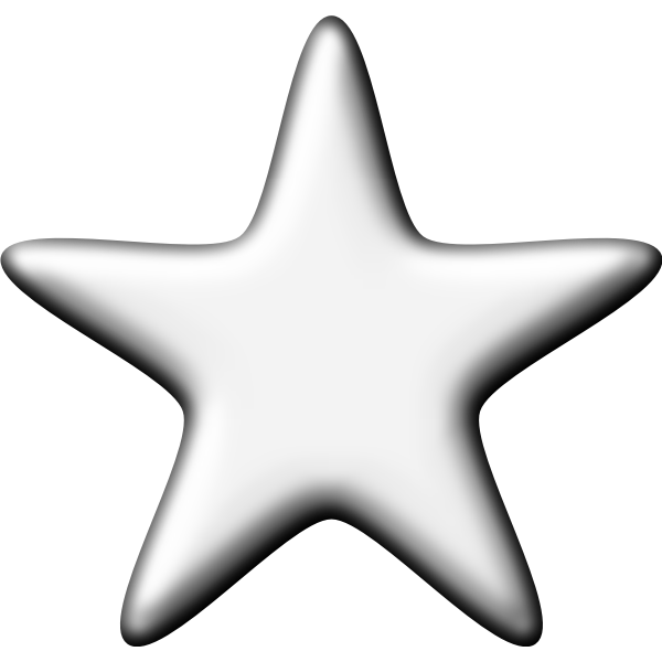 SVG Silver star