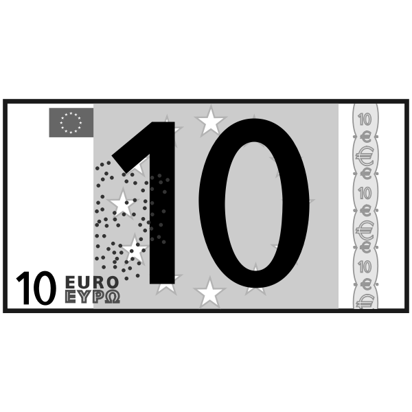 SVG simple 10 euro