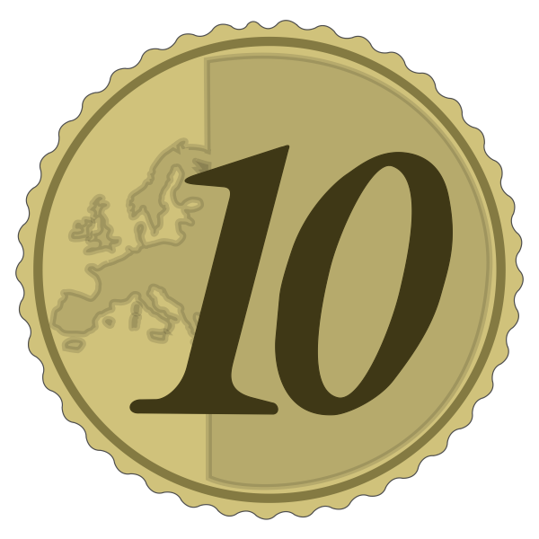 SVG simple 10 euro cent